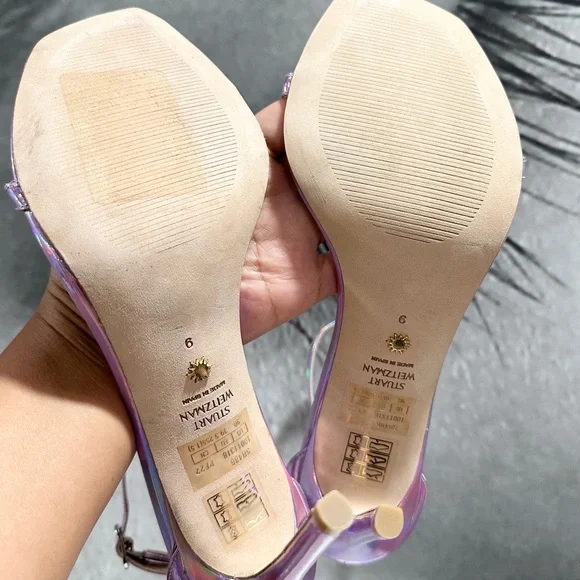 🌹STUART WEITZMAN🌹 Nudistcurve Ankle Strap Sandal Size: 9 - Picture 12 of 12